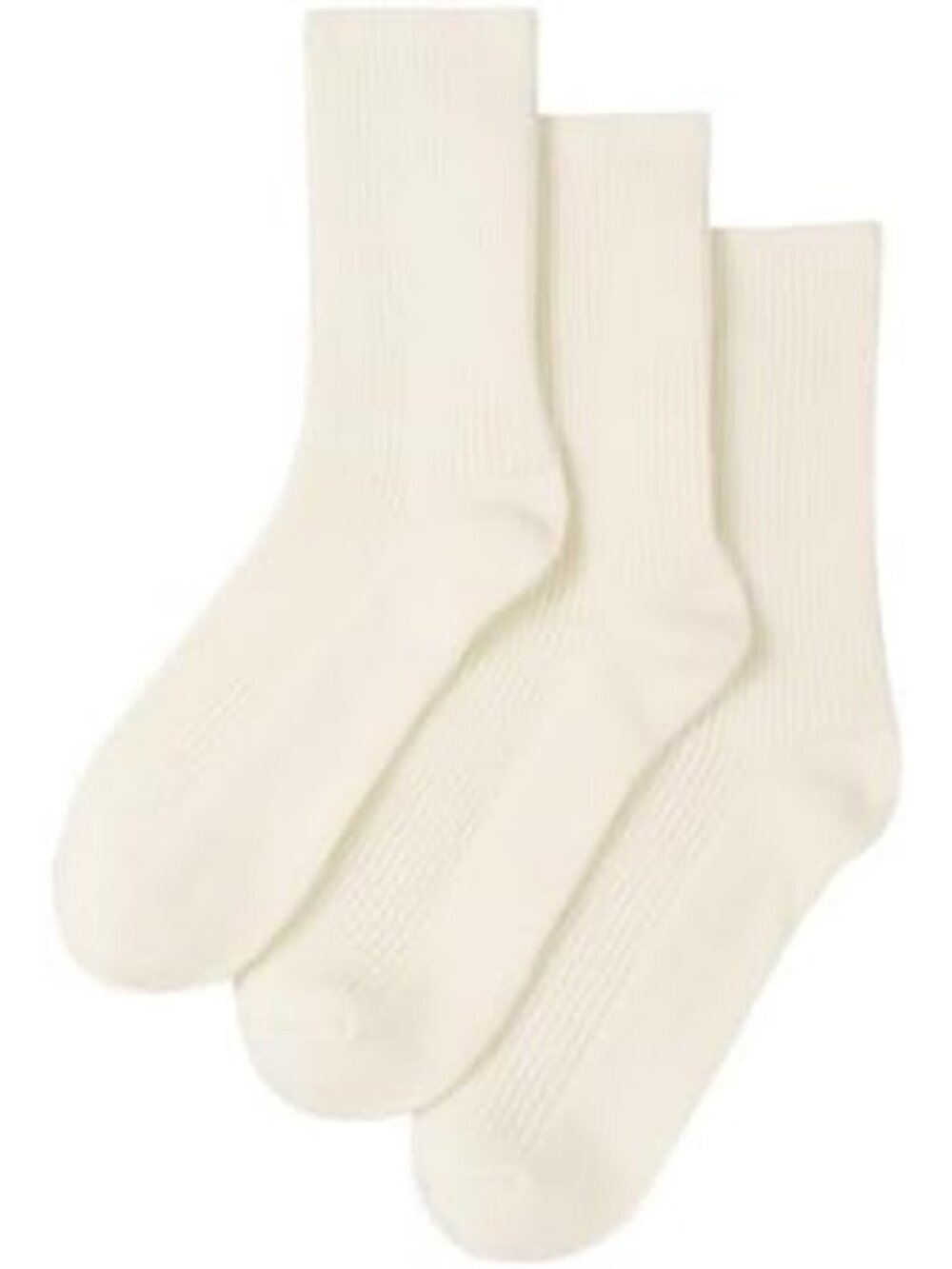 Cozy Wool Cashmere Crew Socks for Women - 3 Pairs Super Soft Warm Winter Gift